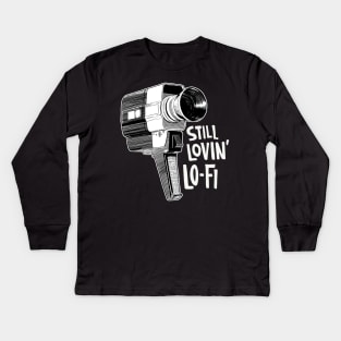 Still lovin' Lo-fi Kids Long Sleeve T-Shirt